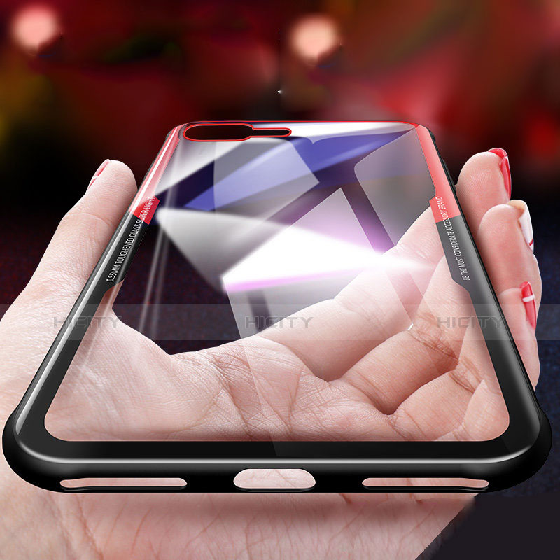 Coque Ultra Fine TPU Souple Transparente A05 pour Apple iPhone 7 Plus Noir Plus