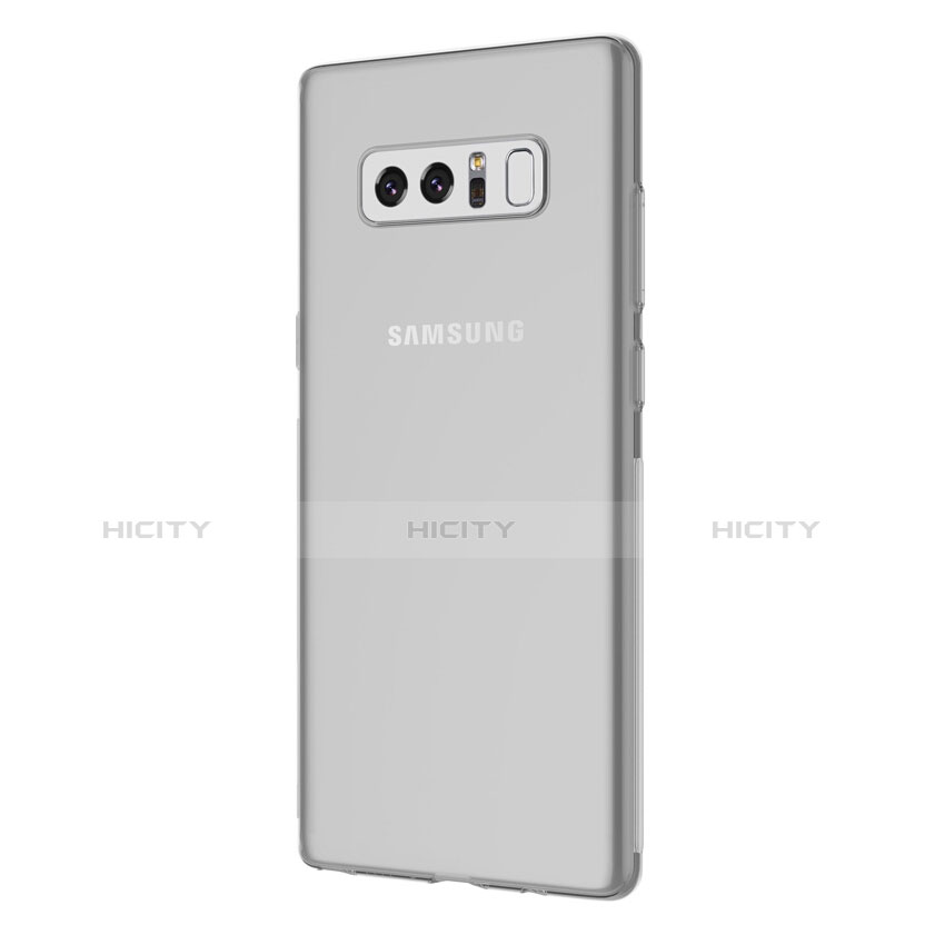Coque Ultra Fine TPU Souple Transparente H01 pour Samsung Galaxy Note 8 Duos N950F Clair Plus