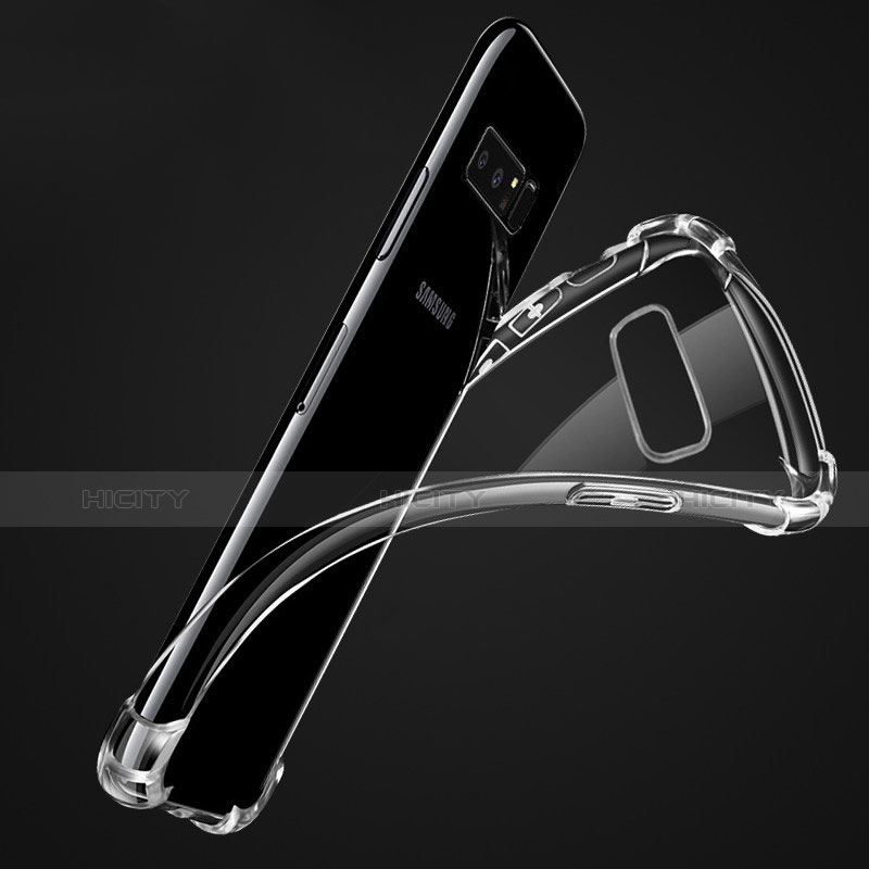 Coque Ultra Fine TPU Souple Transparente H02 pour Samsung Galaxy Note 8 Duos N950F Clair Plus