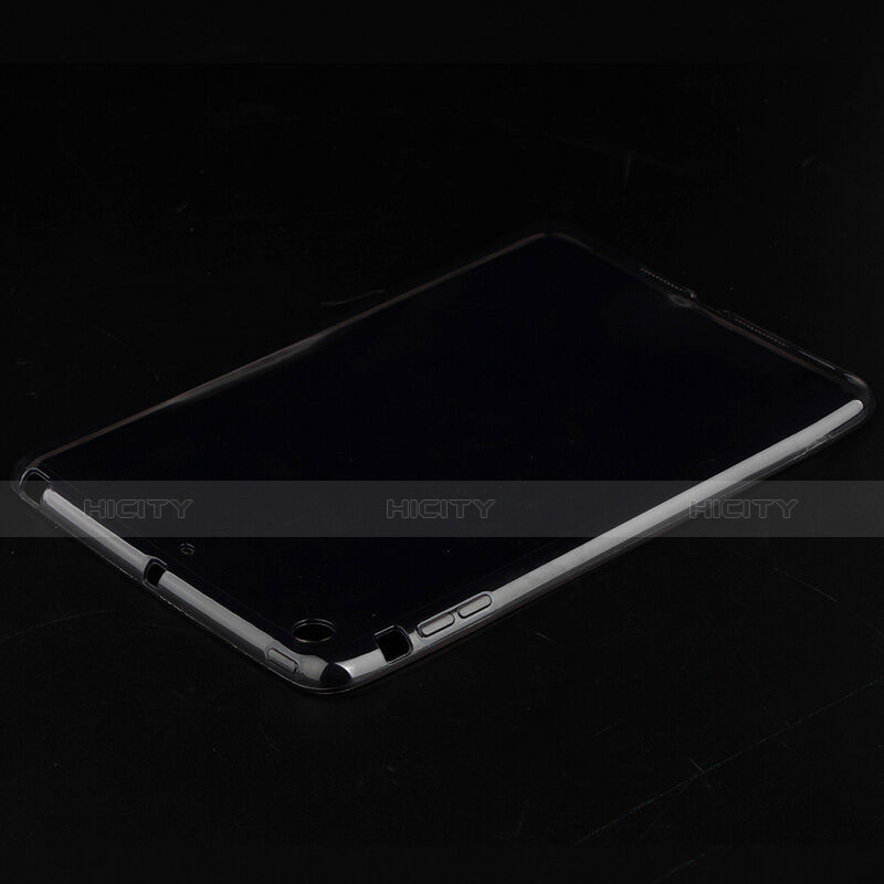 Coque Ultra Fine TPU Souple Transparente pour Apple iPad Mini 3 Gris Plus