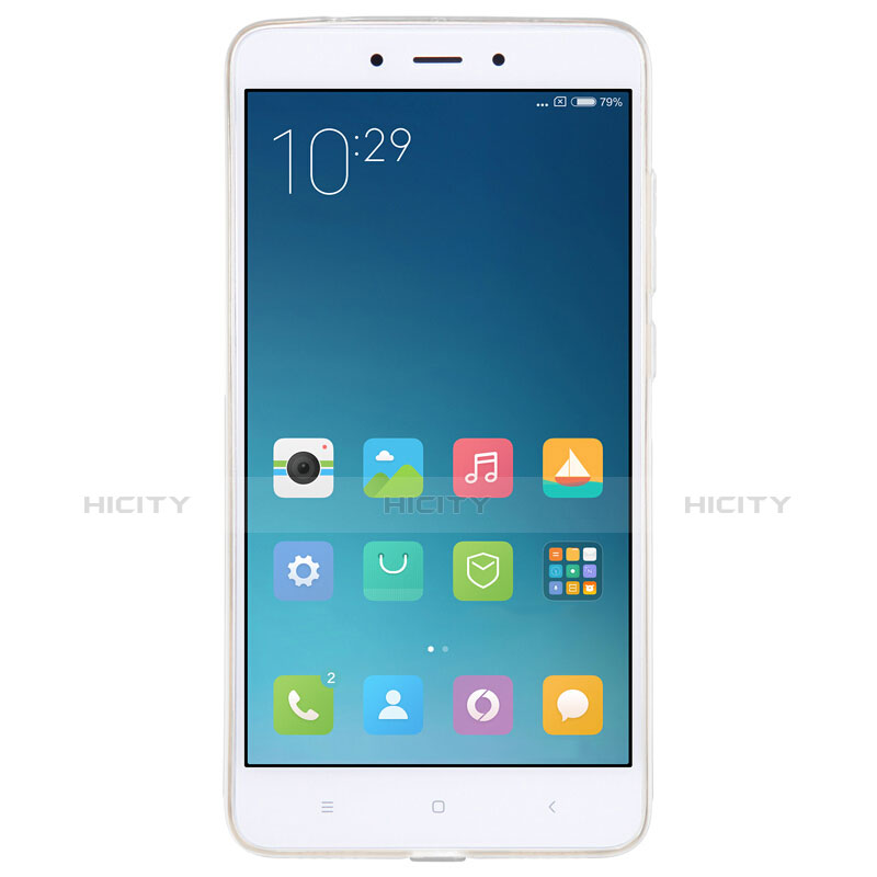 Coque Ultra Fine TPU Souple Transparente Q02 pour Xiaomi Redmi Note 4X High Edition Clair Plus