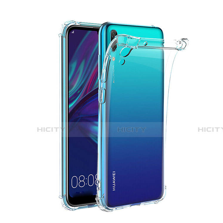 Coque Ultra Fine TPU Souple Transparente T02 pour Huawei Y7 (2019) Clair Plus
