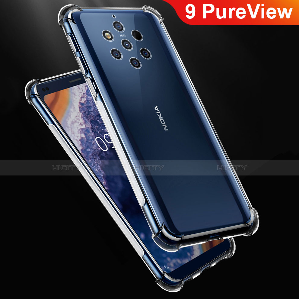 Coque Ultra Fine TPU Souple Transparente T02 pour Nokia 9 PureView Clair Plus