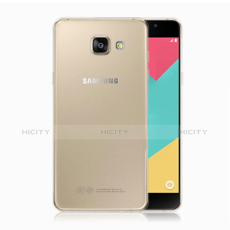 Coque Ultra Fine TPU Souple Transparente T02 pour Samsung Galaxy A5 (2017) Duos Clair Plus