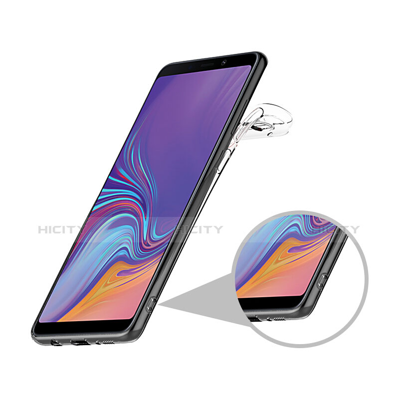Coque Ultra Fine TPU Souple Transparente T02 pour Samsung Galaxy A9s Clair Plus