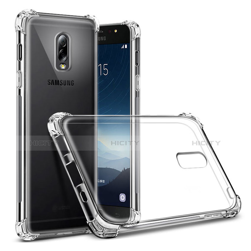 Coque Ultra Fine TPU Souple Transparente T02 pour Samsung Galaxy C7 (2017) Clair Plus