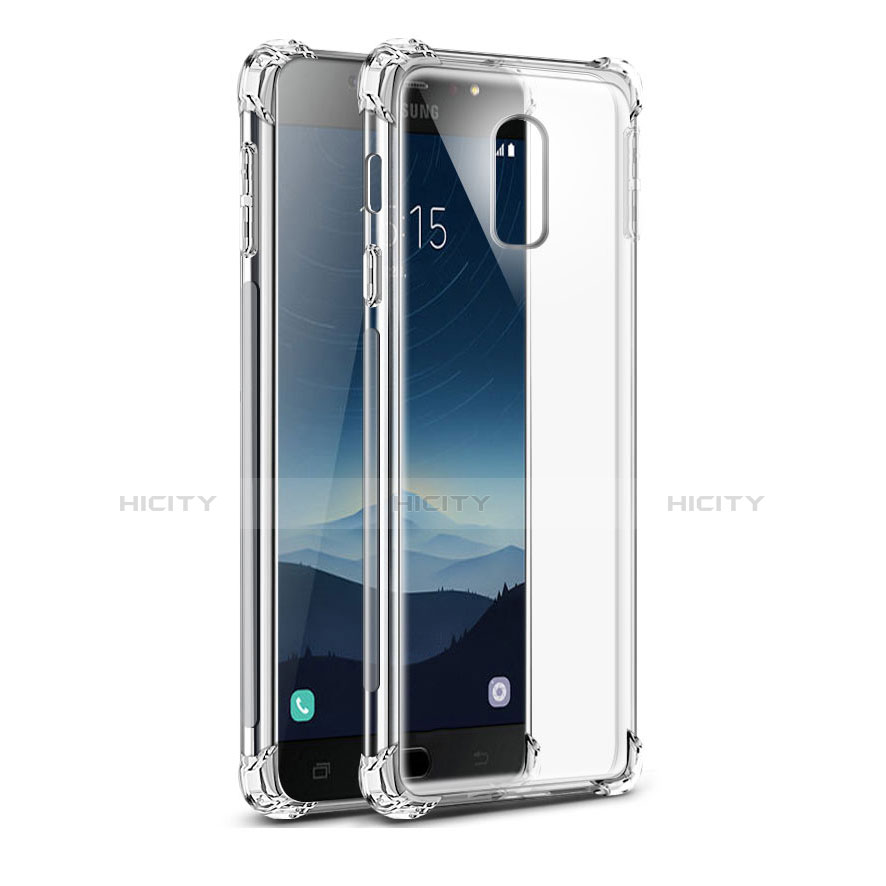 Coque Ultra Fine TPU Souple Transparente T02 pour Samsung Galaxy C7 (2017) Clair Plus