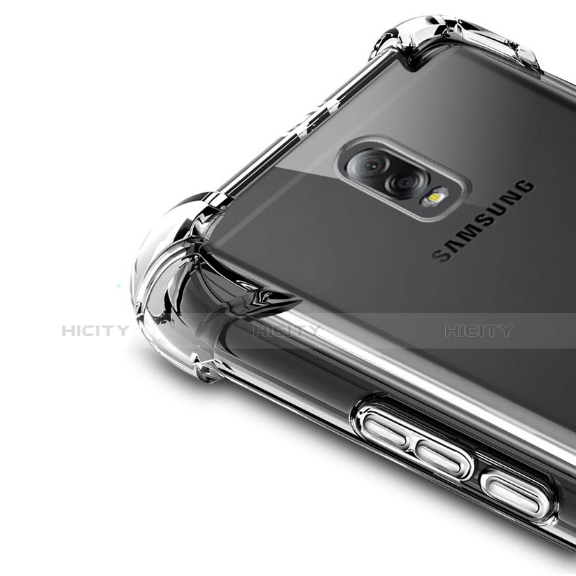 Coque Ultra Fine TPU Souple Transparente T02 pour Samsung Galaxy C8 C710F Clair Plus