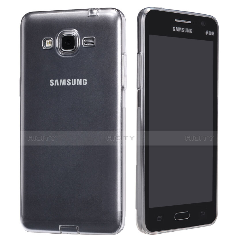 Coque Ultra Fine TPU Souple Transparente T02 pour Samsung Galaxy Grand Prime SM-G530H Clair Plus