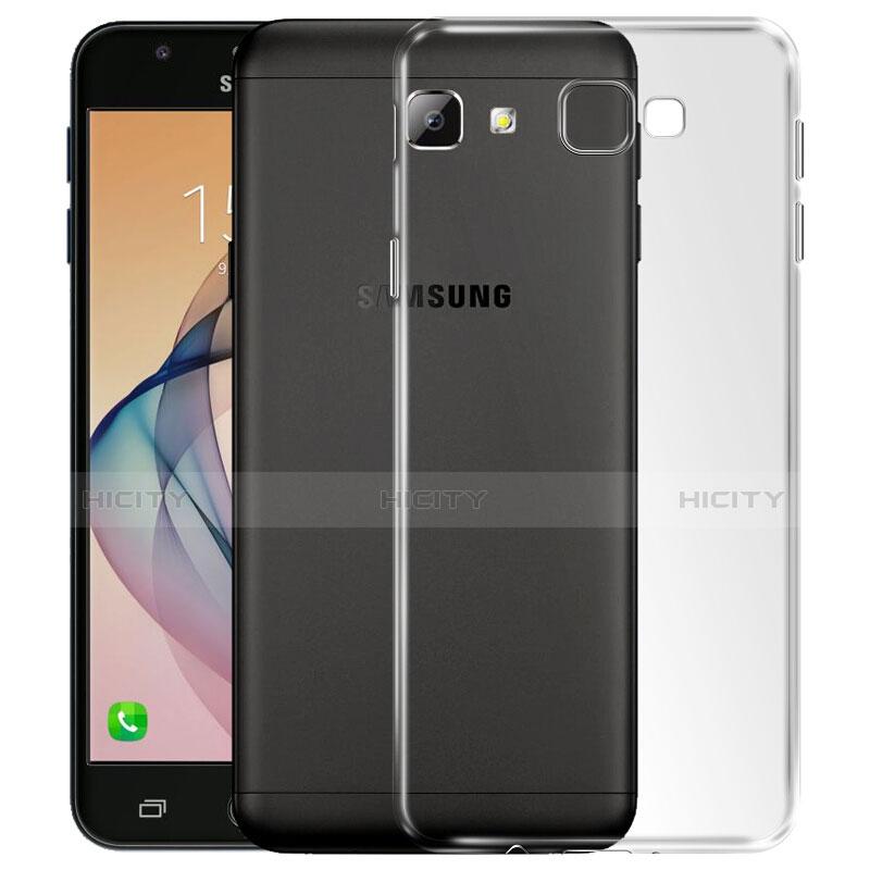 Coque Ultra Fine TPU Souple Transparente T02 pour Samsung Galaxy J5 Prime G570F Clair Plus