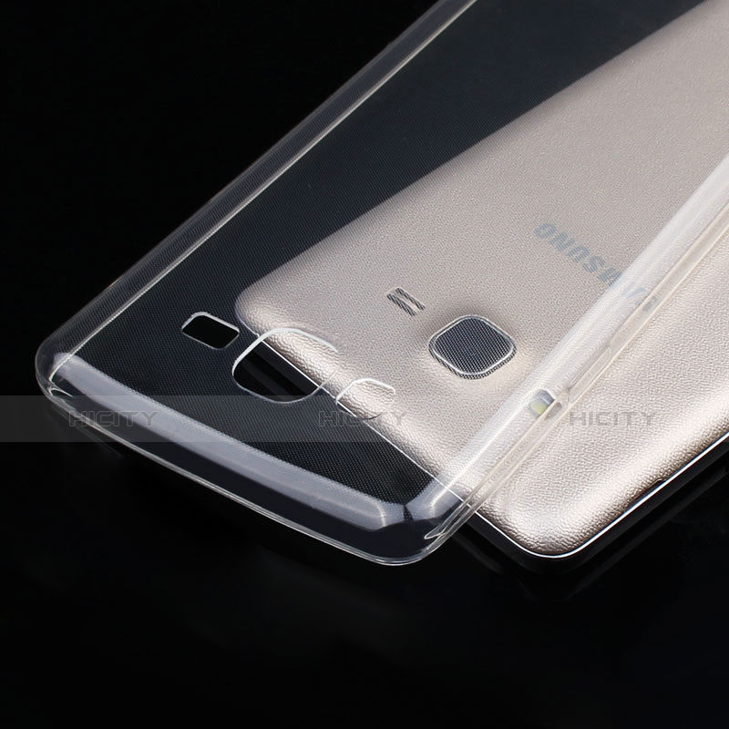 Coque Ultra Fine TPU Souple Transparente T02 pour Samsung Galaxy On7 G600FY Clair Plus