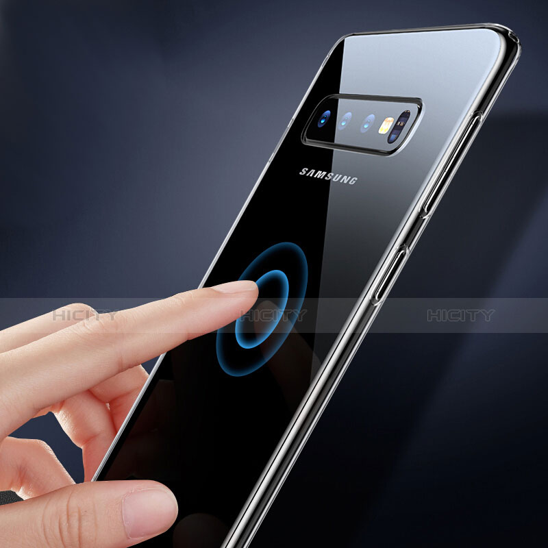 Coque Ultra Fine TPU Souple Transparente T02 pour Samsung Galaxy S10 Plus Clair Plus