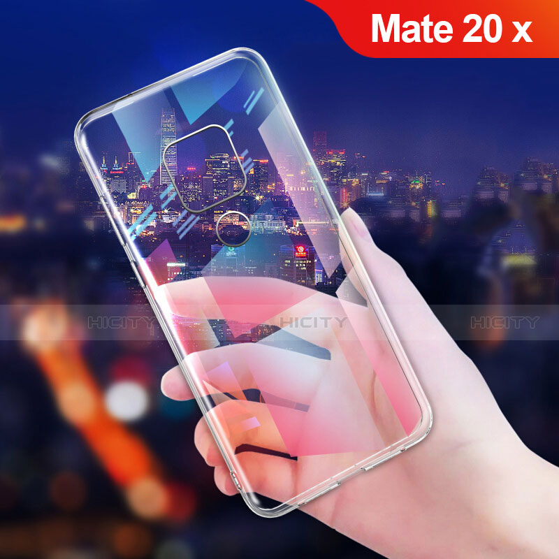 Coque Ultra Fine TPU Souple Transparente T06 pour Huawei Mate 20 X 5G Clair Plus