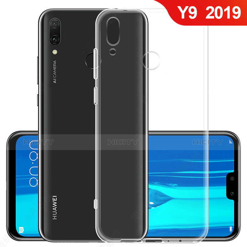 Coque Ultra Fine TPU Souple Transparente T06 pour Huawei Y9 (2019) Clair Plus