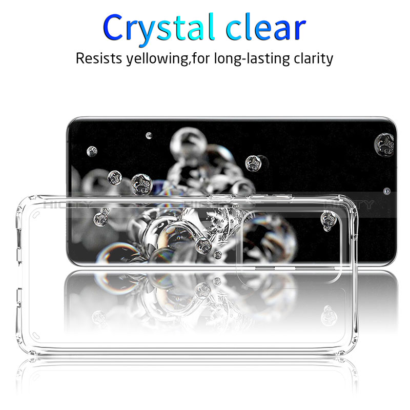 Coque Ultra Fine TPU Souple Transparente T06 pour Samsung Galaxy S20 Ultra 5G Clair Plus