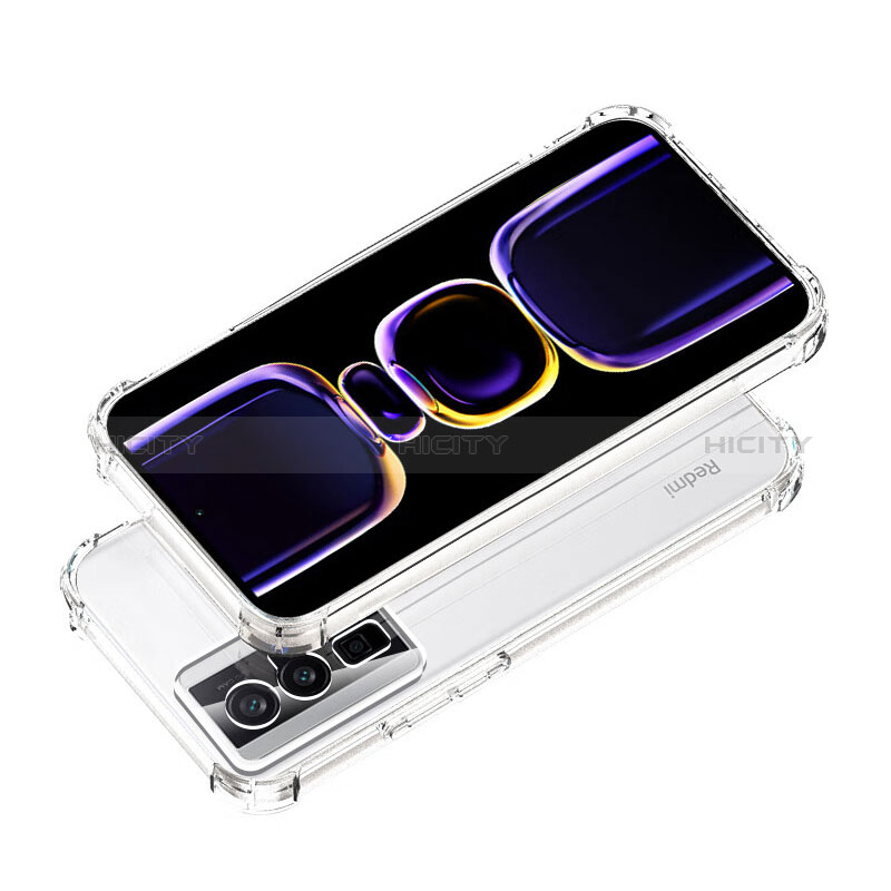 Coque Ultra Fine TPU Souple Transparente T06 pour Xiaomi Poco F5 Pro 5G Clair Plus