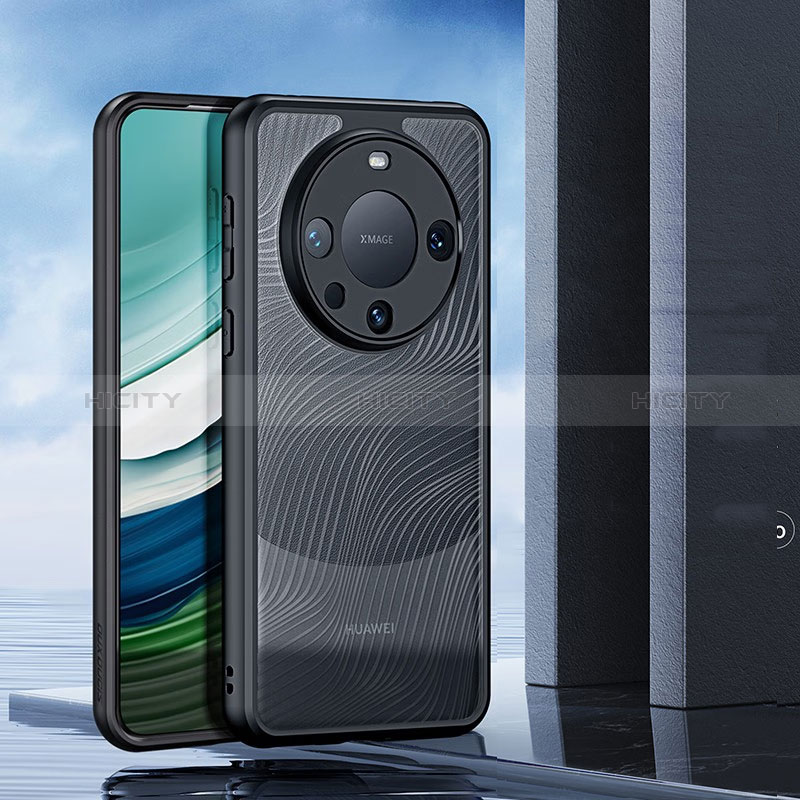 Coque Ultra Fine TPU Souple Transparente T08 pour Huawei Mate 60 Pro+ Plus Noir Plus
