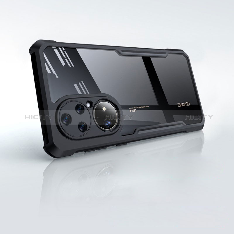 Coque Ultra Fine TPU Souple Transparente T08 pour Huawei P50 Pro Noir Plus