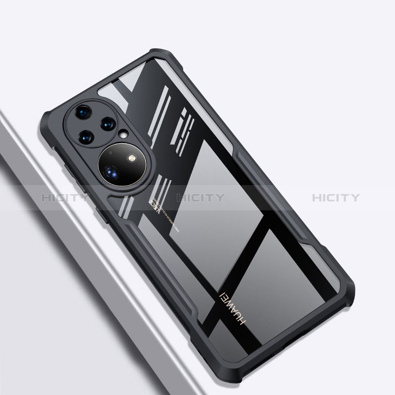 Coque Ultra Fine TPU Souple Transparente T08 pour Huawei P50 Pro Noir Plus