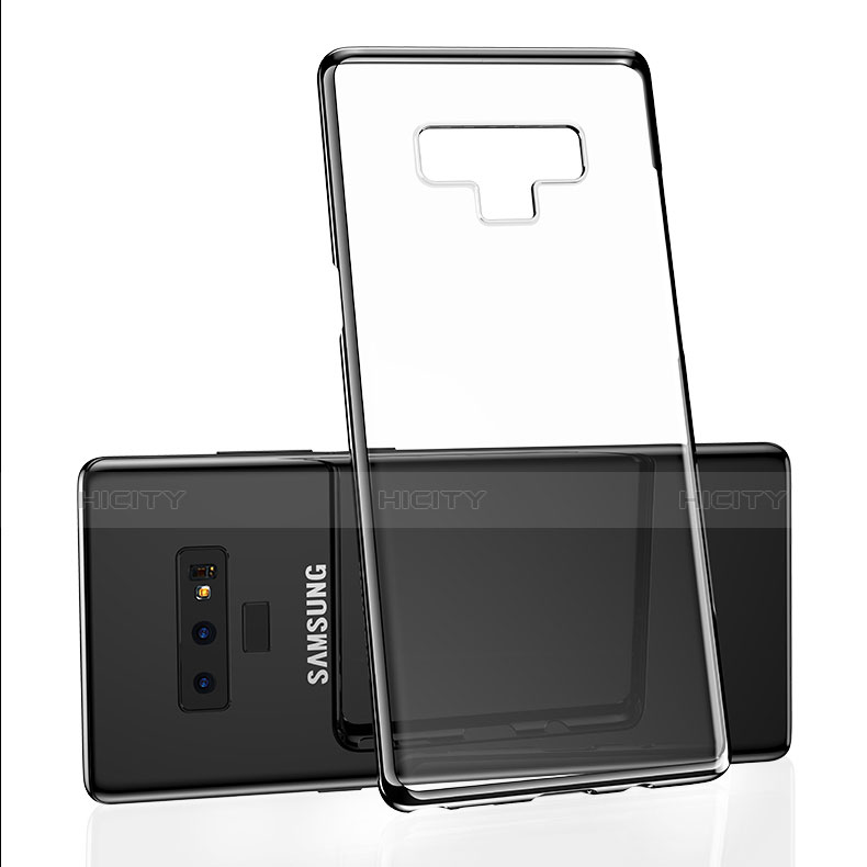 Coque Ultra Fine TPU Souple Transparente T08 pour Samsung Galaxy Note 9 Noir Plus