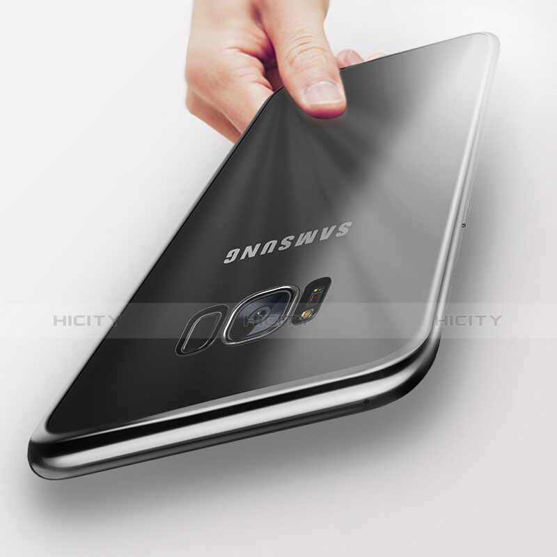 Coque Ultra Fine TPU Souple Transparente T08 pour Samsung Galaxy S8 Plus Argent Plus