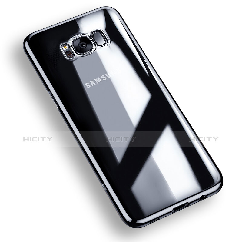 Coque Ultra Fine TPU Souple Transparente T08 pour Samsung Galaxy S8 Plus Argent Plus