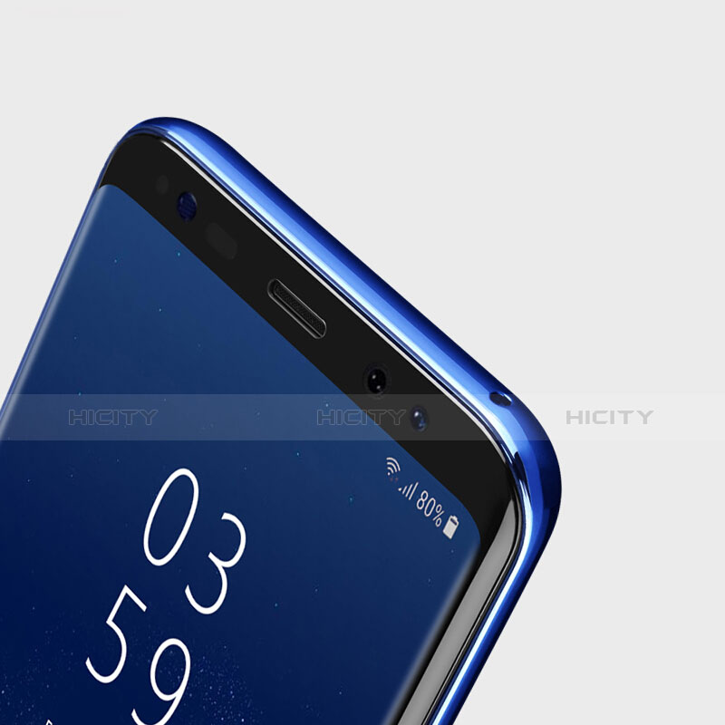 Coque Ultra Fine TPU Souple Transparente T08 pour Samsung Galaxy S8 Plus Bleu Plus