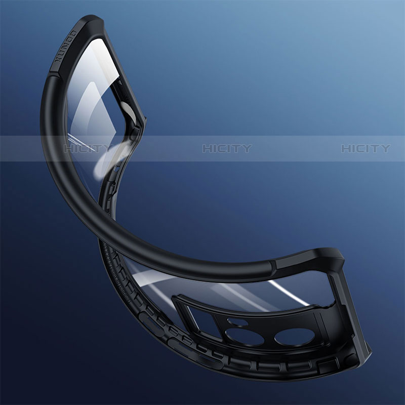 Coque Ultra Fine TPU Souple Transparente T08 pour Vivo iQOO 8 5G Noir Plus