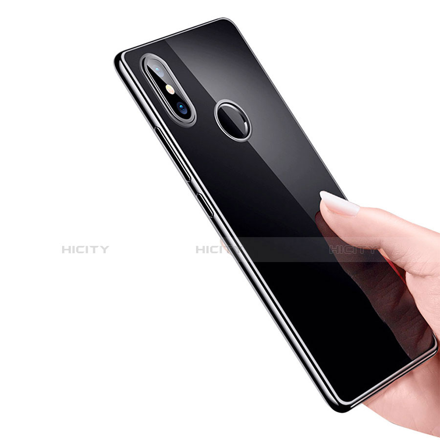 Coque Ultra Fine TPU Souple Transparente T08 pour Xiaomi Mi 8 SE Noir Plus