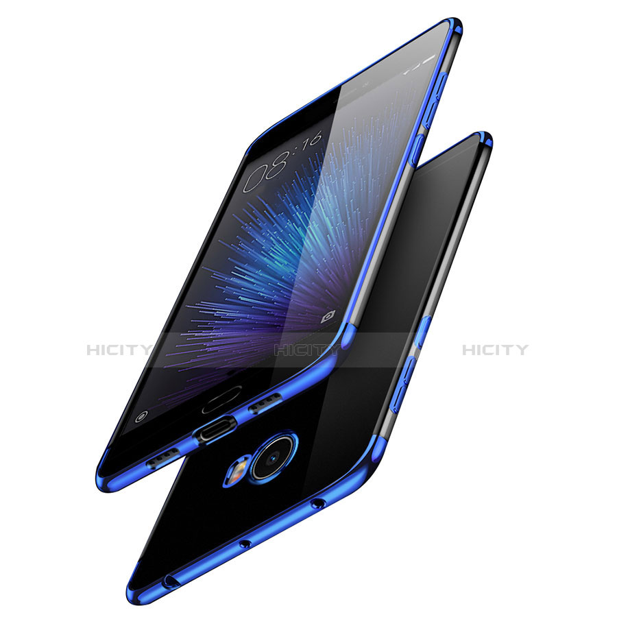 Coque Ultra Fine TPU Souple Transparente T08 pour Xiaomi Mi Note 2 Bleu Plus