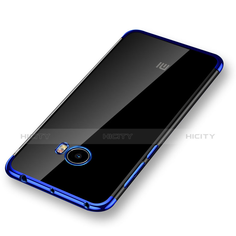 Coque Ultra Fine TPU Souple Transparente T08 pour Xiaomi Mi Note 2 Bleu Plus