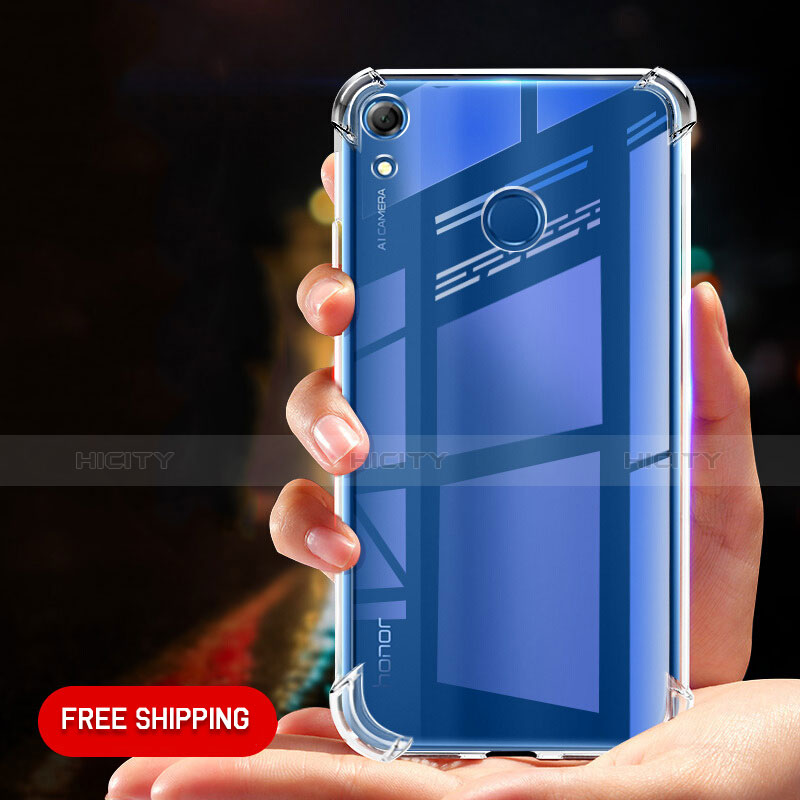 Coque Ultra Fine TPU Souple Transparente T09 pour Huawei Honor 8A Clair Plus