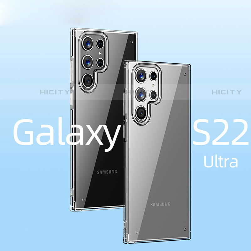 Coque Ultra Fine TPU Souple Transparente T09 pour Samsung Galaxy S21 Ultra 5G Clair Plus