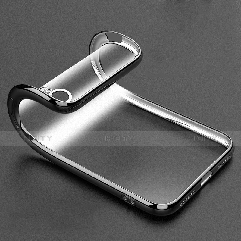 Coque Ultra Fine TPU Souple Transparente T10 pour Apple iPhone XR Noir Plus