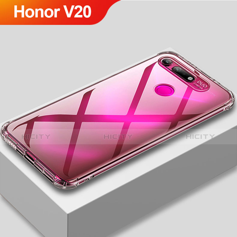 Coque Ultra Fine TPU Souple Transparente T11 pour Huawei Honor View 20 Clair Plus
