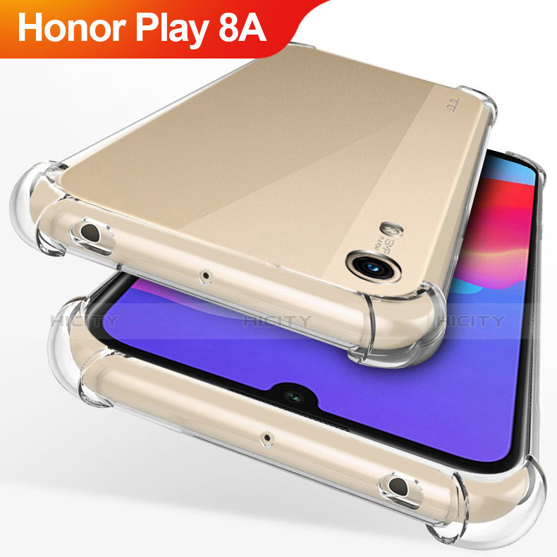 Coque Ultra Fine TPU Souple Transparente T12 pour Huawei Honor Play 8A Clair Plus
