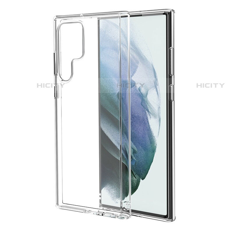 Coque Ultra Fine TPU Souple Transparente T12 pour Samsung Galaxy S21 Ultra 5G Clair Plus