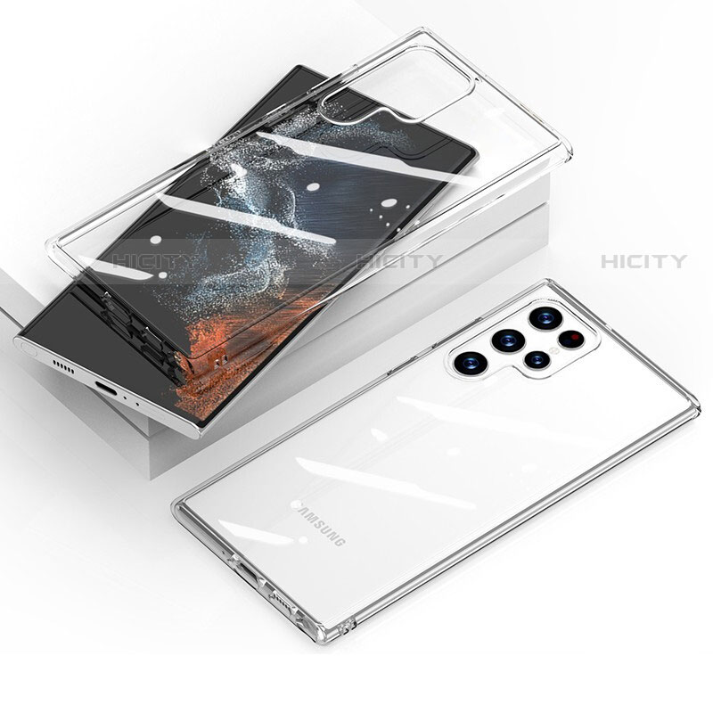 Coque Ultra Fine TPU Souple Transparente T12 pour Samsung Galaxy S22 Ultra 5G Clair Plus