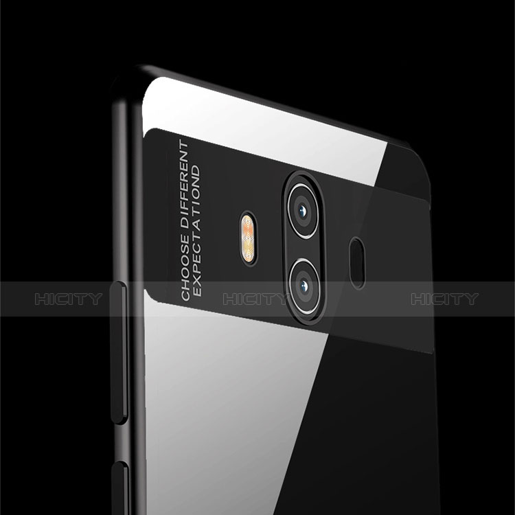 Coque Ultra Fine TPU Souple Transparente T14 pour Huawei Mate 10 Noir Plus