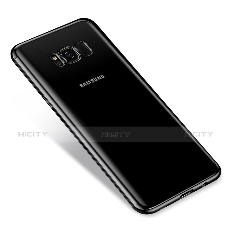 Coque Ultra Fine TPU Souple Transparente T17 pour Samsung Galaxy S8 Plus Noir Plus