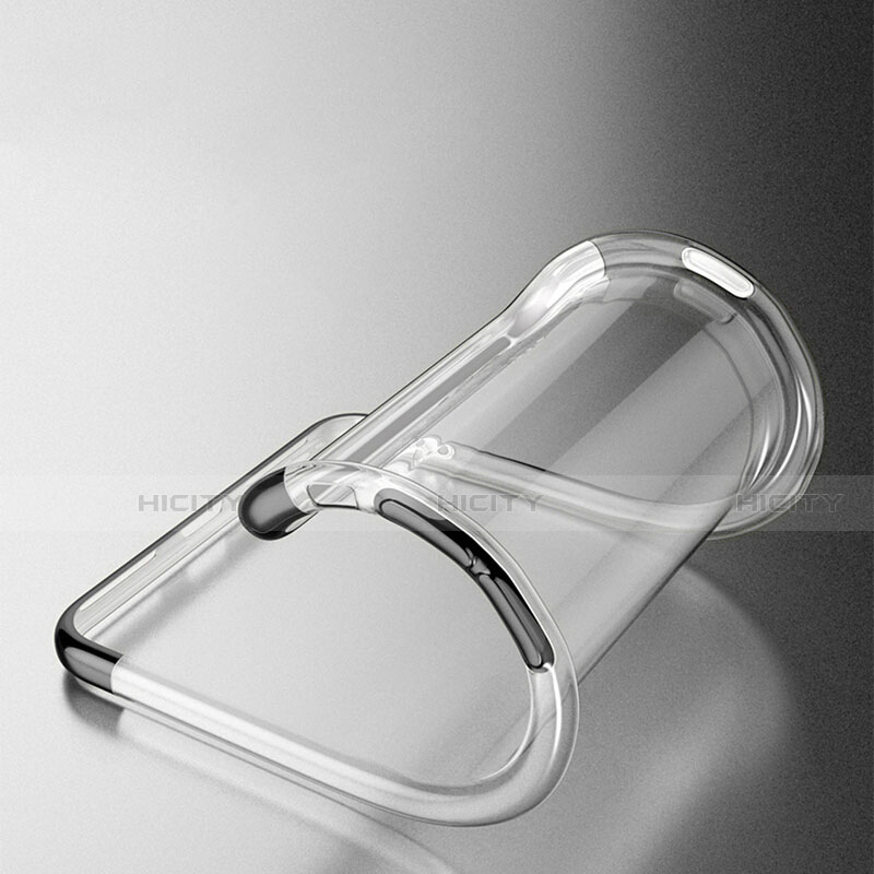 Coque Ultra Fine TPU Souple Transparente T19 pour Apple iPhone SE3 (2022) Noir Plus