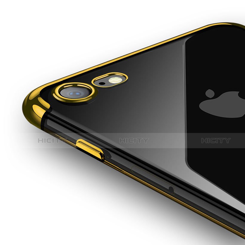 Coque Ultra Fine TPU Souple Transparente T19 pour Apple iPhone SE3 (2022) Or Plus