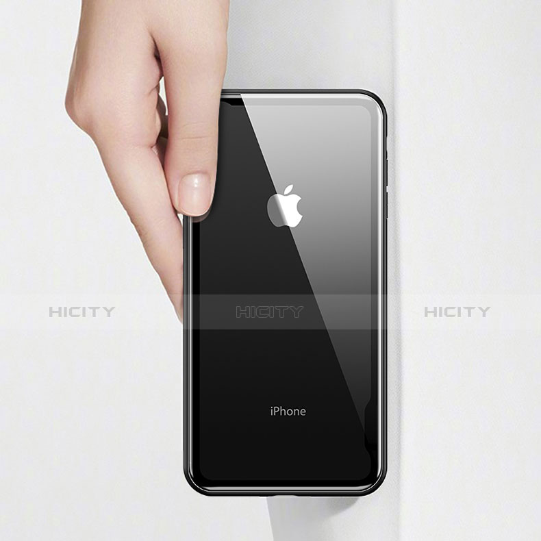 Coque Ultra Fine TPU Souple Transparente V08 pour Apple iPhone Xs Noir Plus