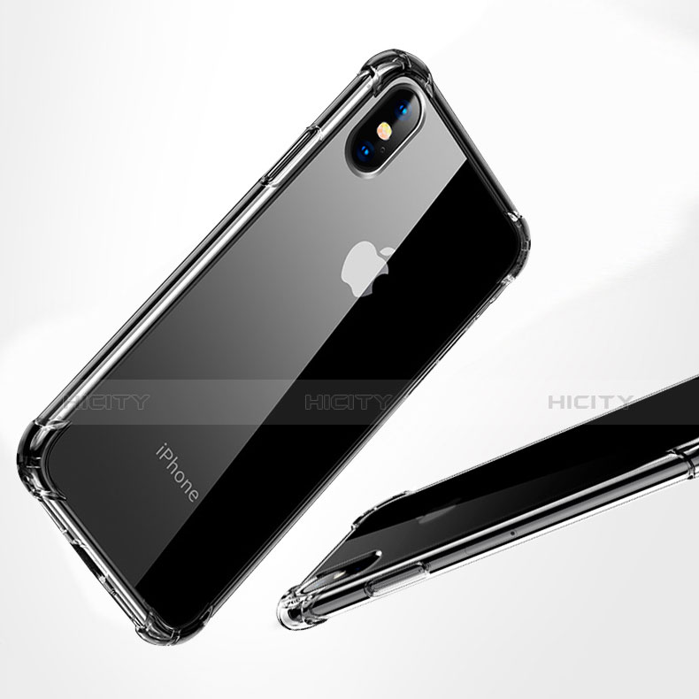 Coque Ultra Fine TPU Souple Transparente V10 pour Apple iPhone X Clair Plus
