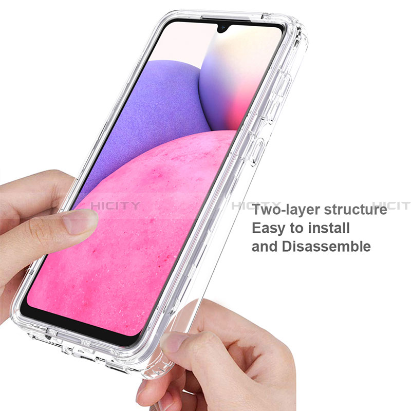 Coque Ultra Fine Transparente Souple Housse Etui 360 Degres Avant et Arriere Degrade pour Samsung Galaxy A33 5G Plus