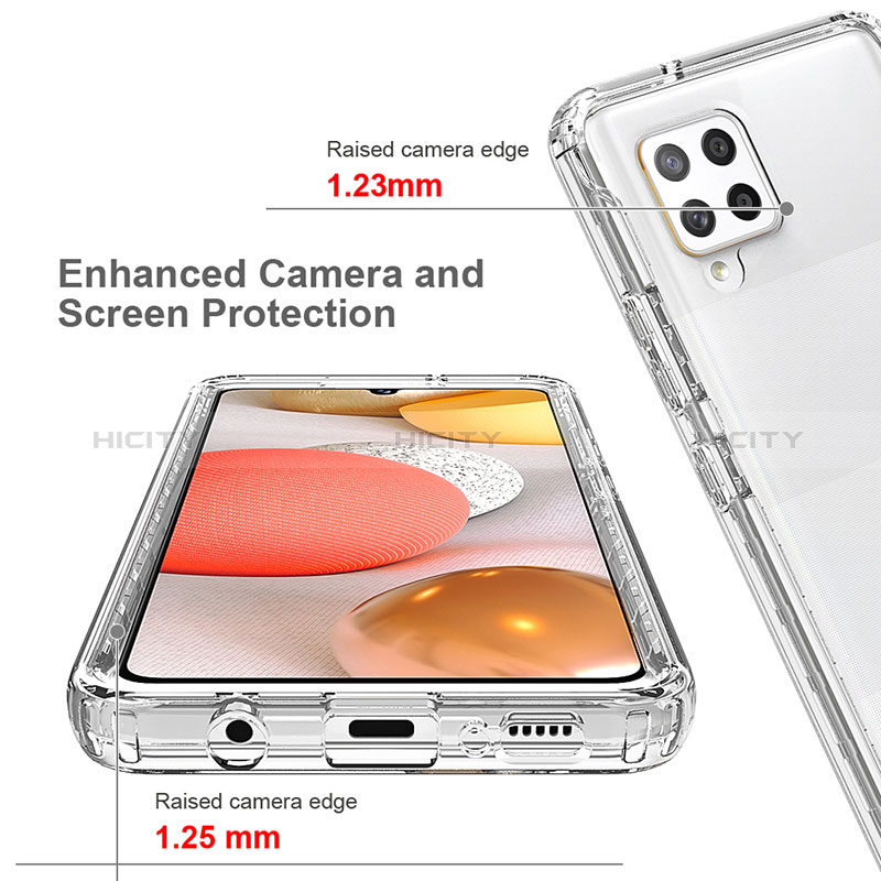 Coque Ultra Fine Transparente Souple Housse Etui 360 Degres Avant et Arriere Degrade pour Samsung Galaxy A42 5G Plus