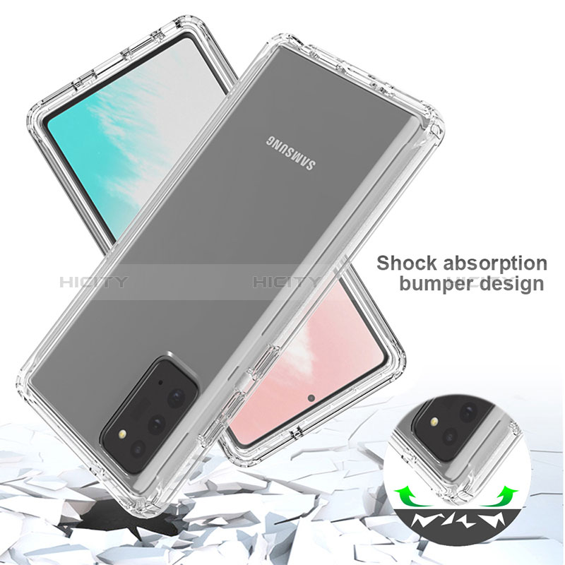 Coque Ultra Fine Transparente Souple Housse Etui 360 Degres Avant et Arriere Degrade pour Samsung Galaxy Note 20 5G Plus