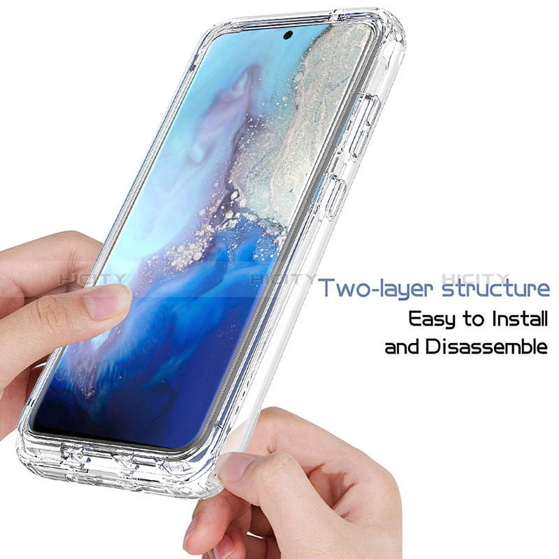 Coque Ultra Fine Transparente Souple Housse Etui 360 Degres Avant et Arriere Degrade pour Samsung Galaxy S20 5G Plus