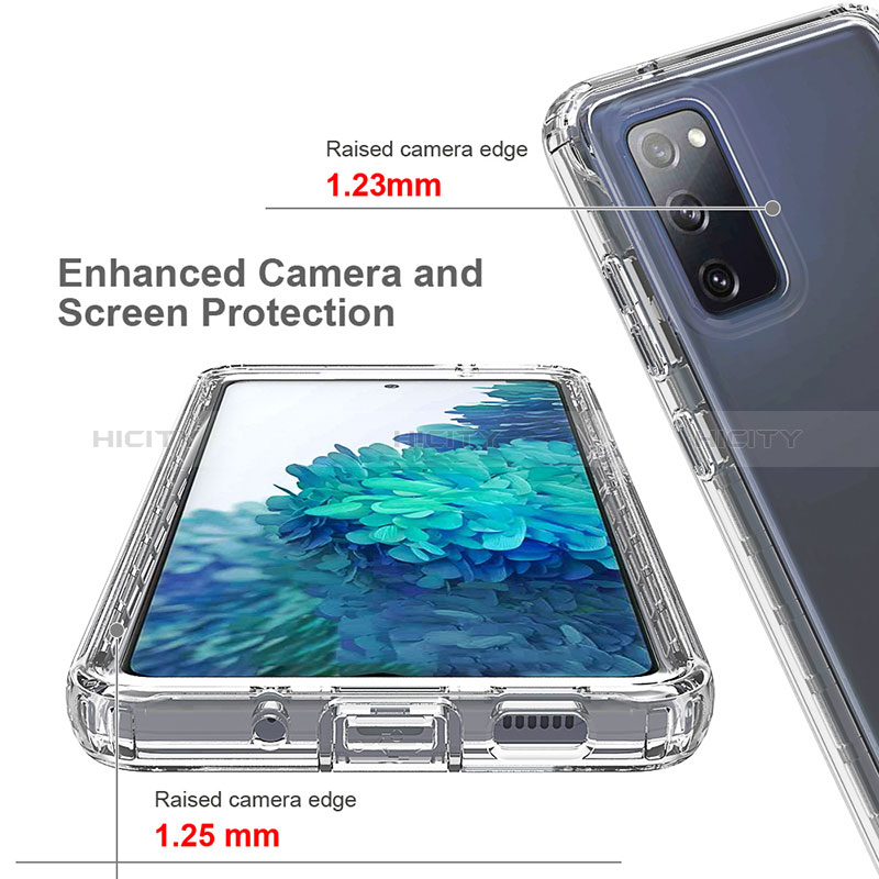 Coque Ultra Fine Transparente Souple Housse Etui 360 Degres Avant et Arriere Degrade pour Samsung Galaxy S20 Lite 5G Plus