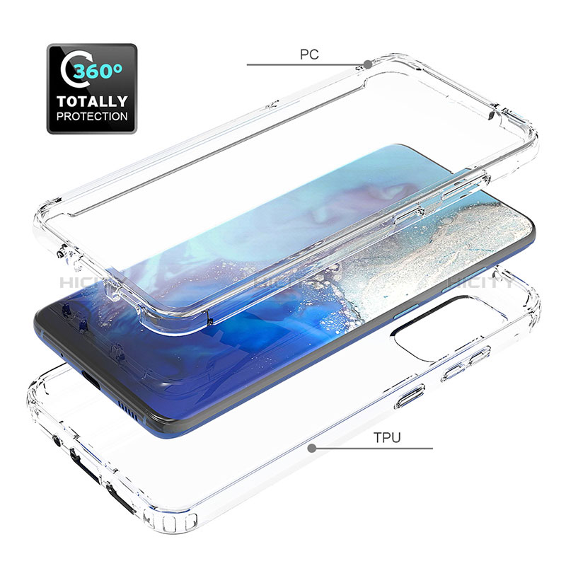 Coque Ultra Fine Transparente Souple Housse Etui 360 Degres Avant et Arriere Degrade pour Samsung Galaxy S20 Plus